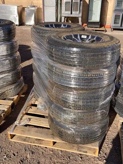 (10) Primo 6 Lug Trailer Rims for 15