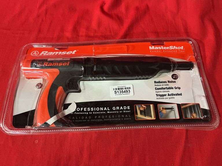Ramset Caliber Ramset MasterShot 0.22 Caliber Powder Actuated Tool (PAT) - Sierra ...