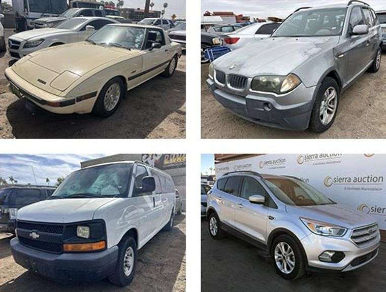 6789 - Phoenix NonRunning/Stationary Vehicle Auction - October 31st, 2025