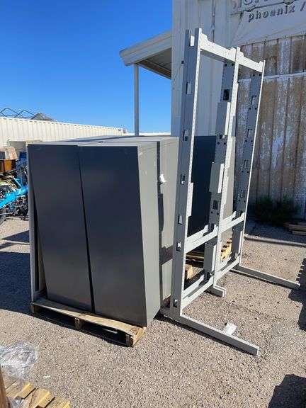 (4 Qty) Filing Cabinets (1 Qty) Metal Frame - Sierra Auction Management Inc