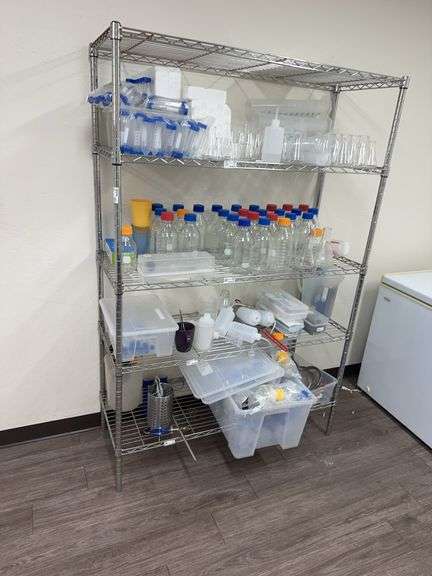 5- Tier Metro Style Rack 48” x 18 x 72” (Contents Not Included)