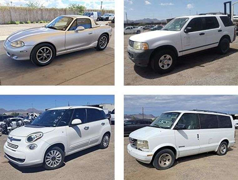 6798 - Phoenix & Tucson NonRunning/Stationary Vehicle Auction - December 19, 2025