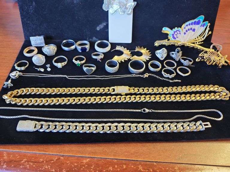 1 (Qty) Bag Of Assorted Costume Jewelry