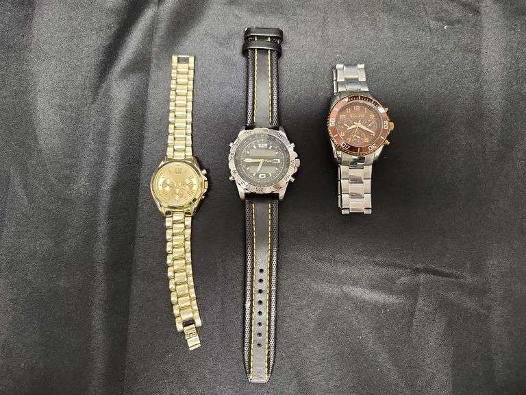 3 (Qty) Assorted Watches