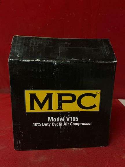 (1 Qty) MPC V105 Air Compressor - Sierra Auction Management Inc