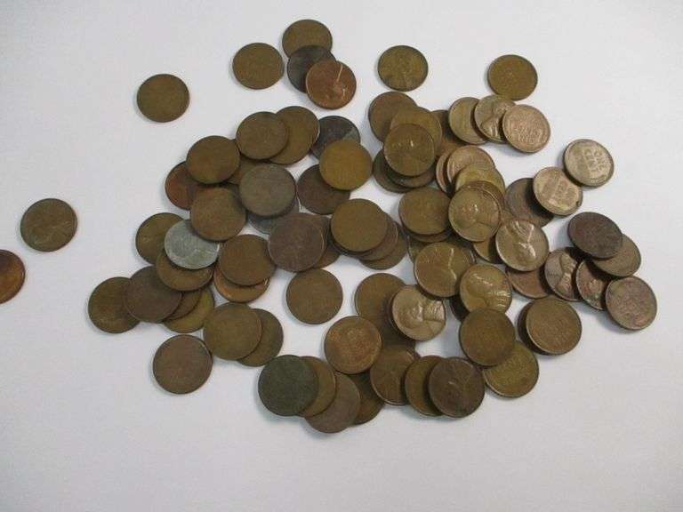 Bag of Wheat Back Cents