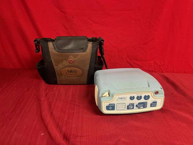 (1 Qty) Activox Portable Oxygen Concentrator - Sierra Auction ...