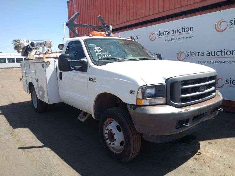 2002  Ford  F450 Super Duty  Work Truck