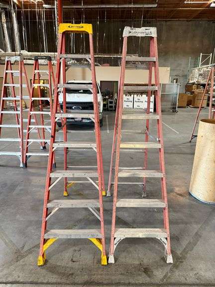 (2) Misc 8FT Step Ladders