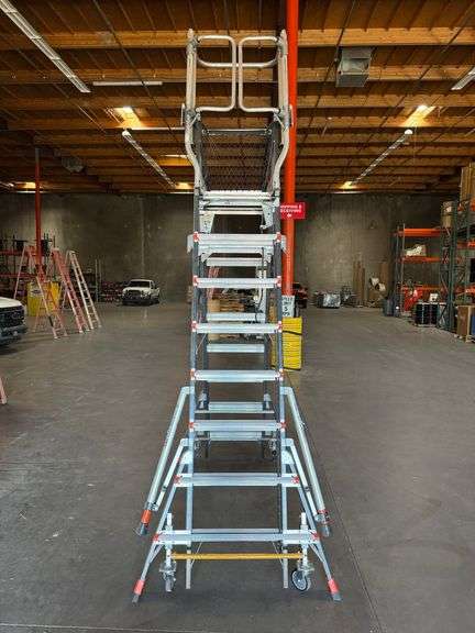 LITTLE GIANT Combination Ladder: 2 Configurations, Fiberglass, 375 lb Load Capacity, 151 lb Wt