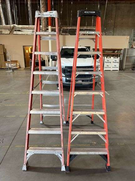 (2) Misc 8FT Step Ladders