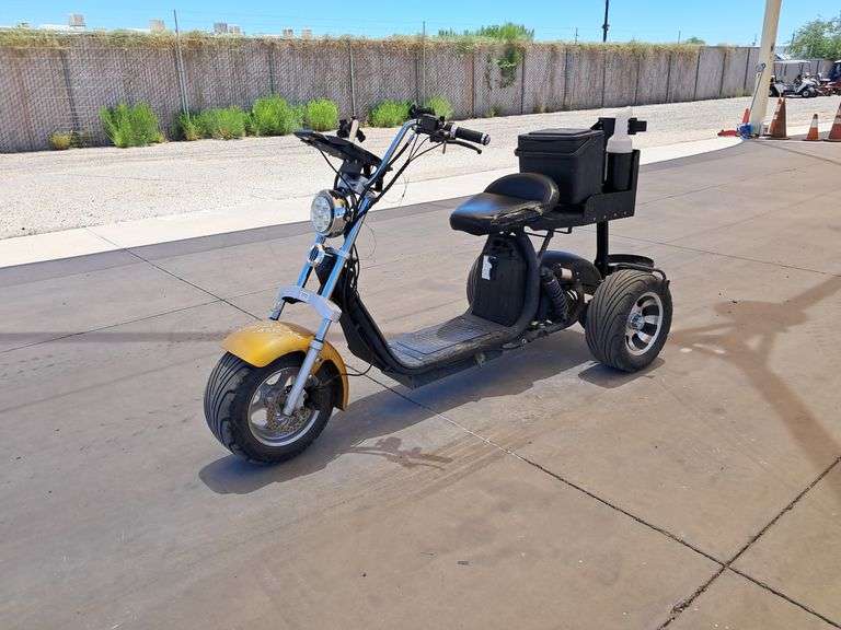 2020 Fat Tire Trike 3-Wheel Electric Scooter