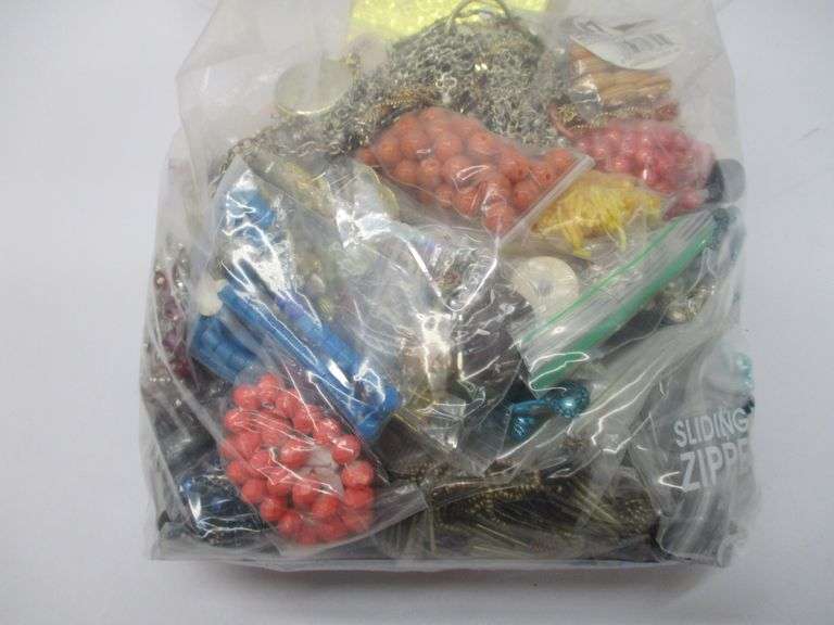 Assorted Beaded Jewelry Making Supplies