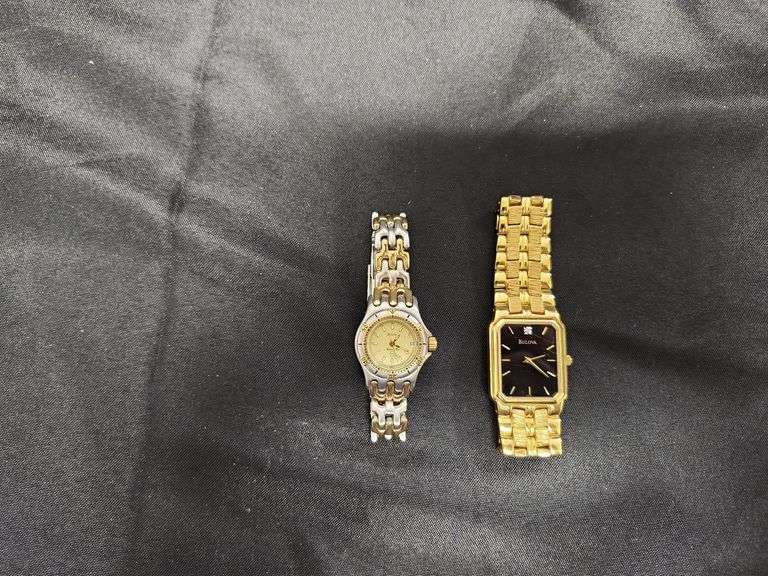 2 (Qty) Bulova Analog Watches (Unauthenticated)