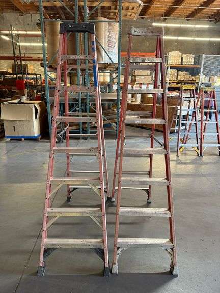(2) Misc 8FT Step Ladders