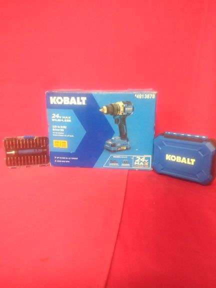 (3Pc) Kobalt 24v Brushless 1/2