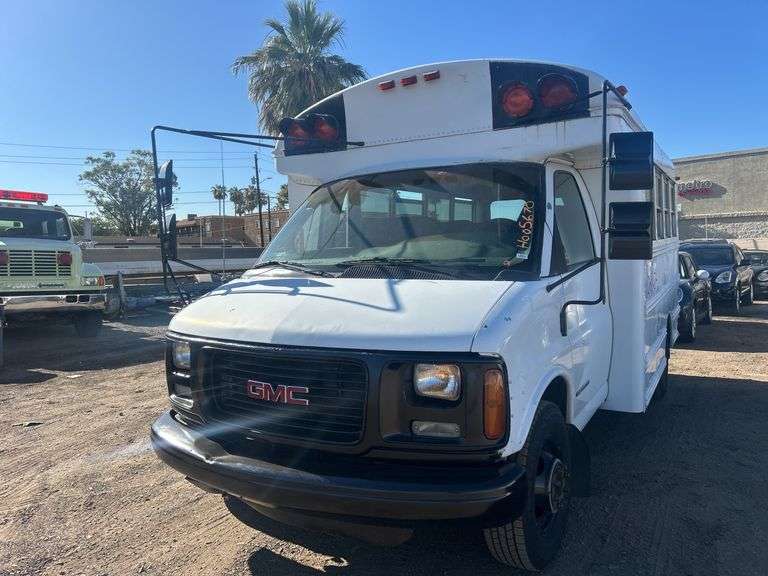 2002  GMC  Savana 3500 Aluminum Body  School Bus