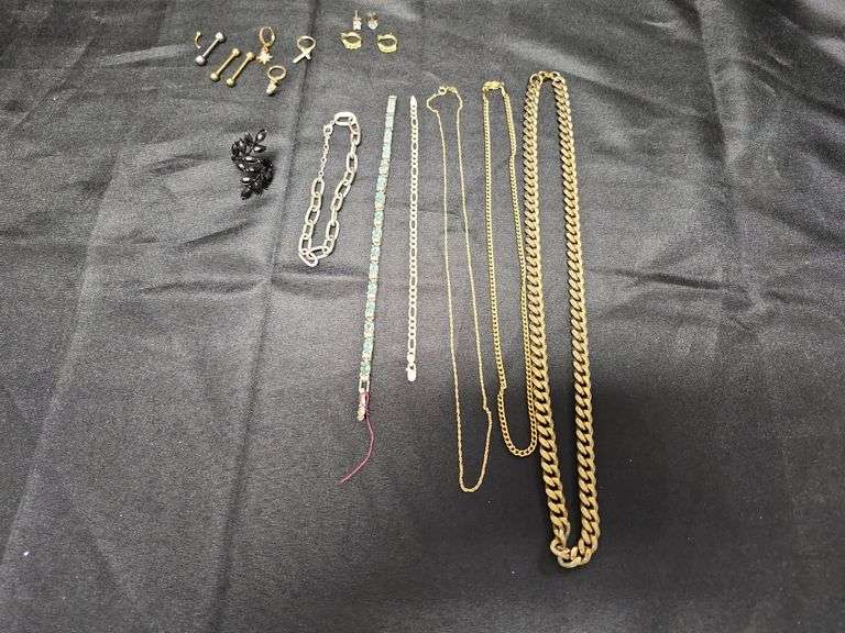 1 (Qty) Bag Of Assorted Costume Jewelry