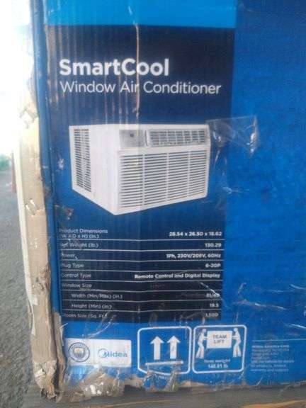 Midea MAW25S2ZWT Smart Cool Window Air Conditioner