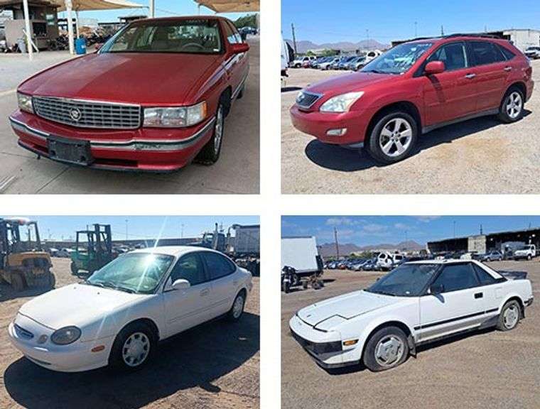 6726 - Phoenix & Tucson NonRunning/Stationary Vehicle Auction - July 25, 2025