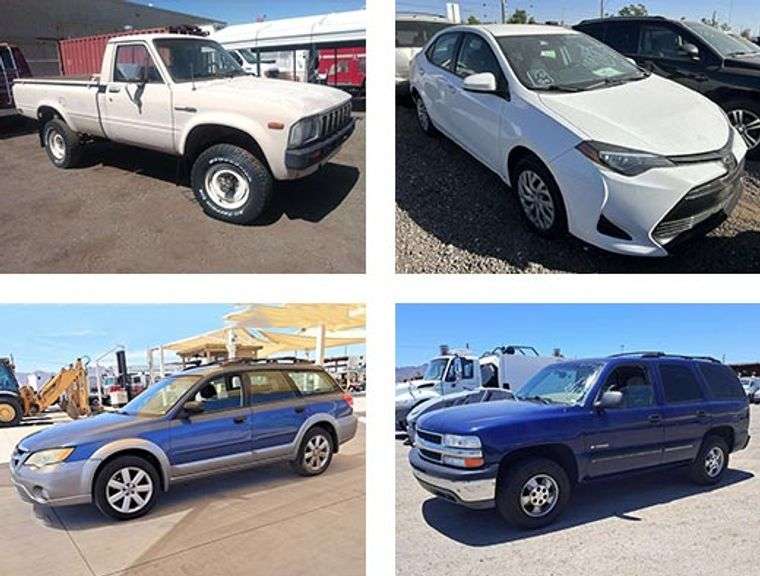 6726 - Phoenix & Tucson NonRunning/Stationary Vehicle Auction - July 25, 2025