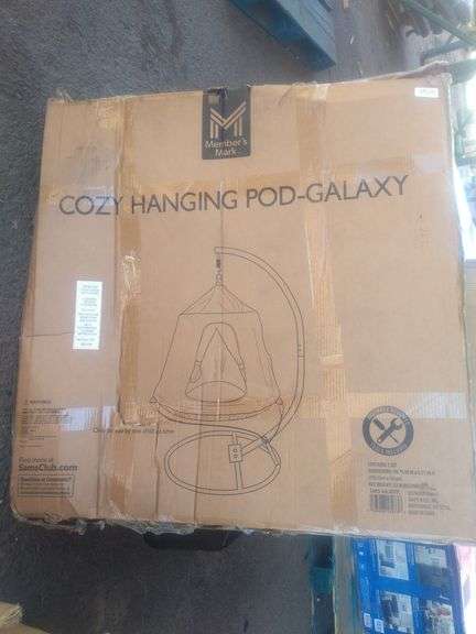 model number: 980337270 Cozy Hanging Pod-Galaxy