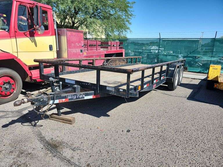 2007  Big Tex  Flatbed Trailer