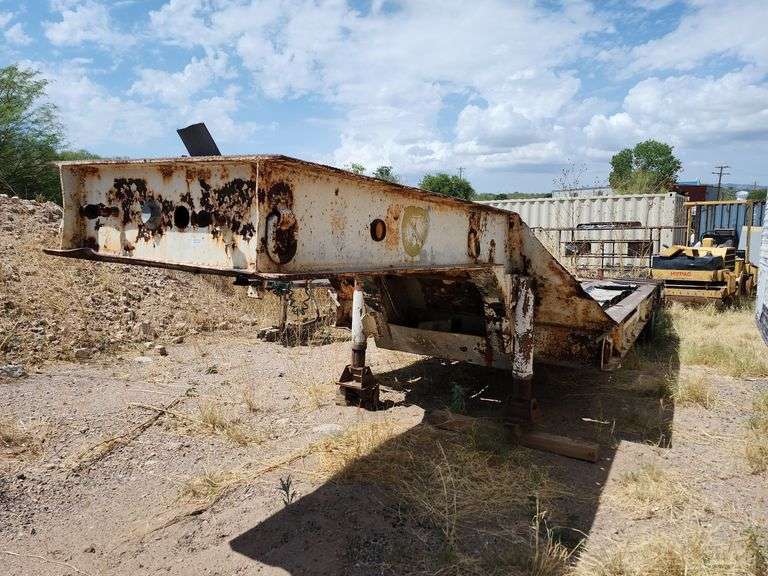 1953  TTEC  GPX 25F  Flatbed Trailer