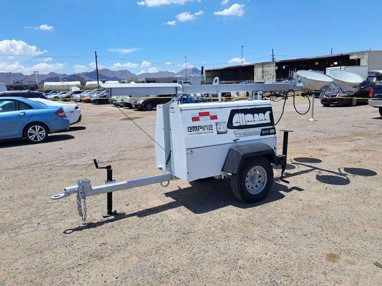 Allmand Light Source  Night Light Pro NL-8  Trailer