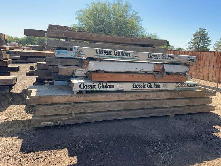 6 3/4" GLB Beams 8'-16' approx 32 pcs