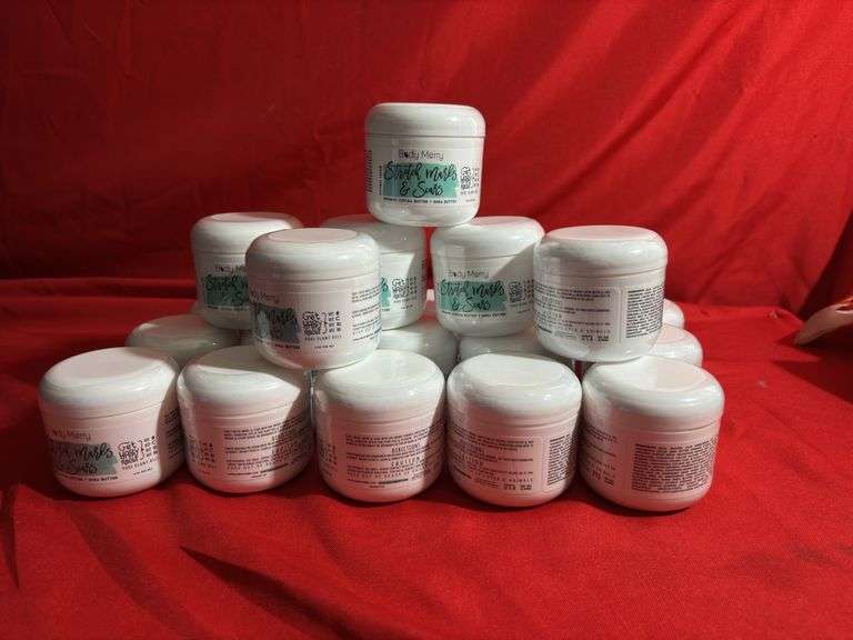 Body Merry Unisex Stretch Marks And Scars With Organic Cocoa Butter Cream And Shea Butter Qty 20