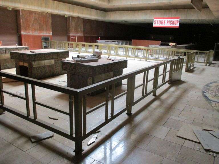 Approx. 120ftx3ft Heavy Duty Fence-Gold Color (CUSTOMERS ARE RESPONSIBLE FOR REMOVING)