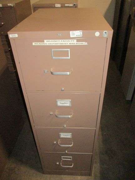 4-Drawer Metal Filing Cabinet