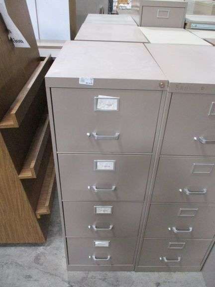 (3) Misc Metal Filing Cabinets