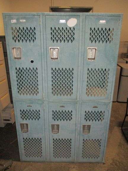 PENCO PRODUCTS INC. 6-Doors Metal Locker