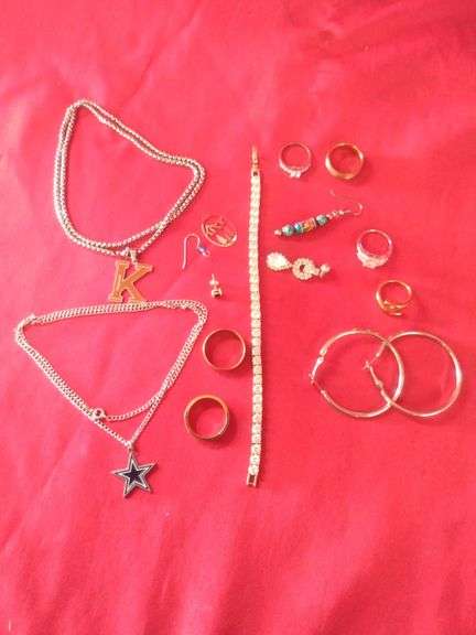 Bag of Assorted Costume Jewelry