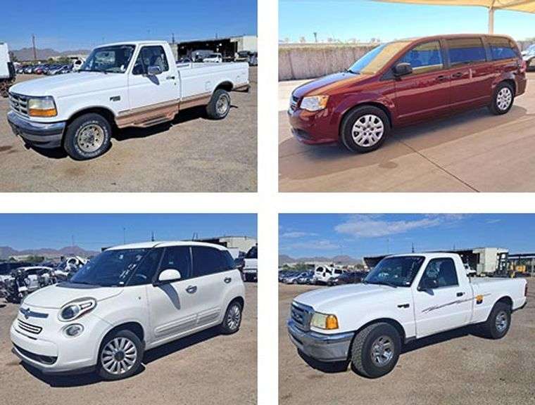 6748 - Phoenix & Tucson NonRunning/Stationary Vehicle Auction - August 22, 2025