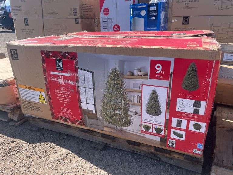 Pre-Lit 9FT Duchess Fir Tree (Box 2/2) (Missing Box 1/2) - Sierra ...