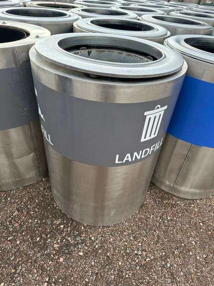 (20) Mistral, Inc Blast Resistant Trash Containment Receptacles (see extended details)