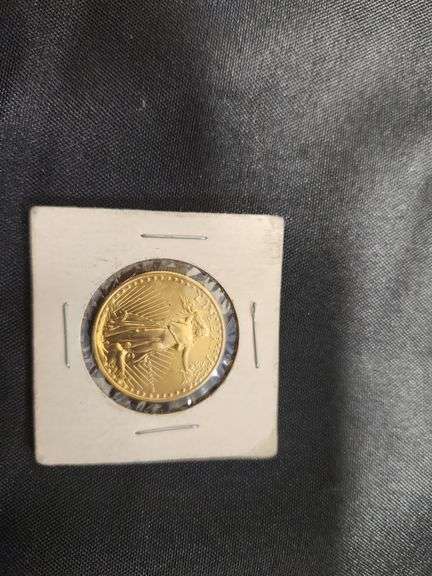 1 (Qty) American Gold Eagle 25 Dollar Coin