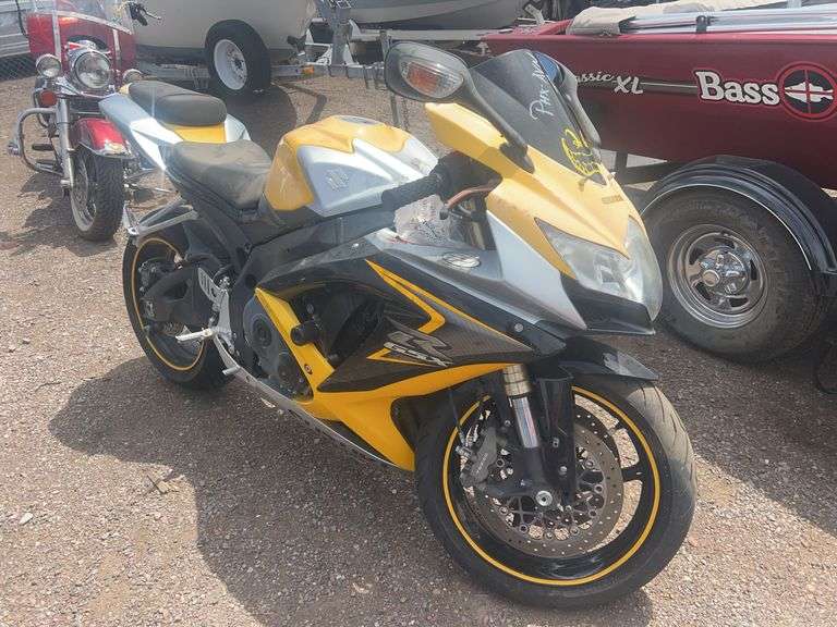 2008 Suzuki GSX-R600 Motorcycle