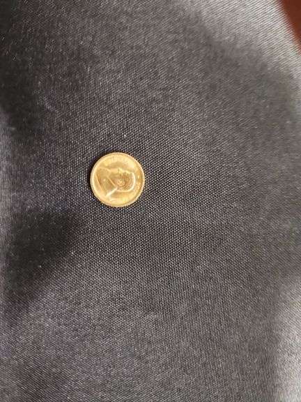 1 (Qty) 1986 1/10 oz Fine Gold South African Gold Krugerrand Coin