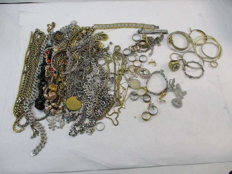 Assorted Costume Jewelry + More