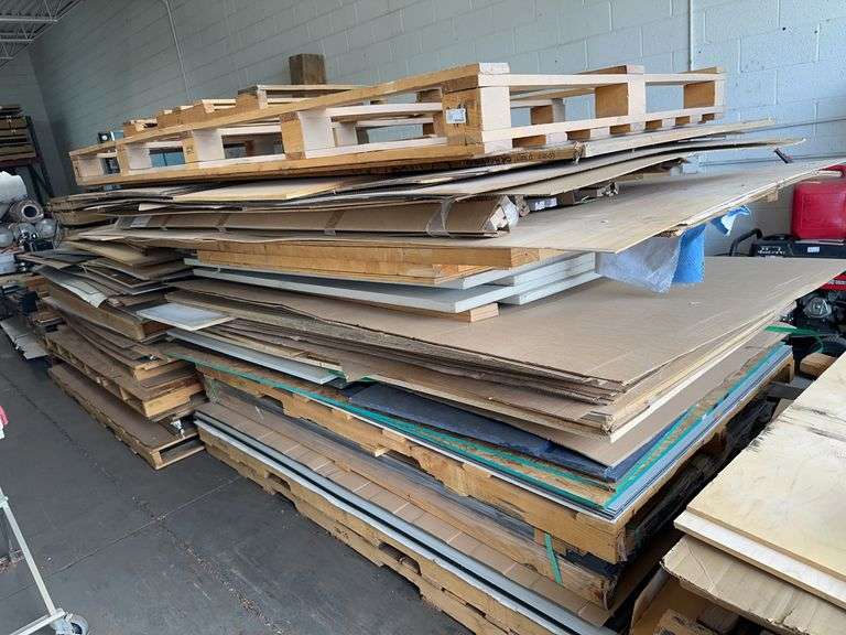 Pallet Of Various Size Wood, Metal, & Plastic