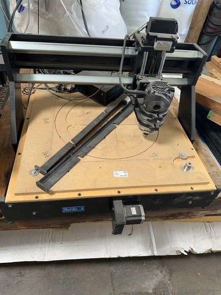 Zenbot CNC With A Hitachi M 12VC 1/2” Router