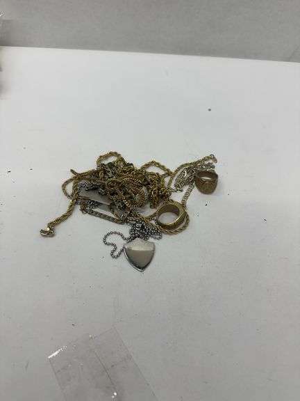 Assorted Costume jewelry Rings & Necklaces