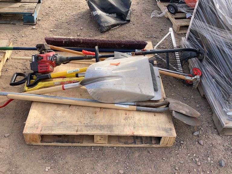 Gas Rake Assorted rakes, shovels, gas powered weed trimmer and more. - Sierra ...
