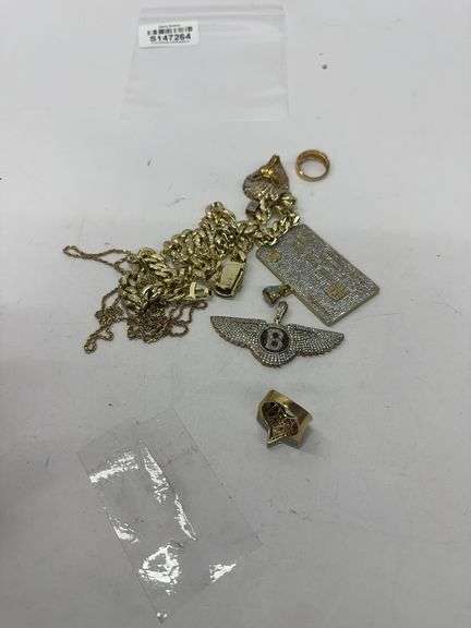 Assorted Costume Jewelry including Rings, Pendants, & Necklaces