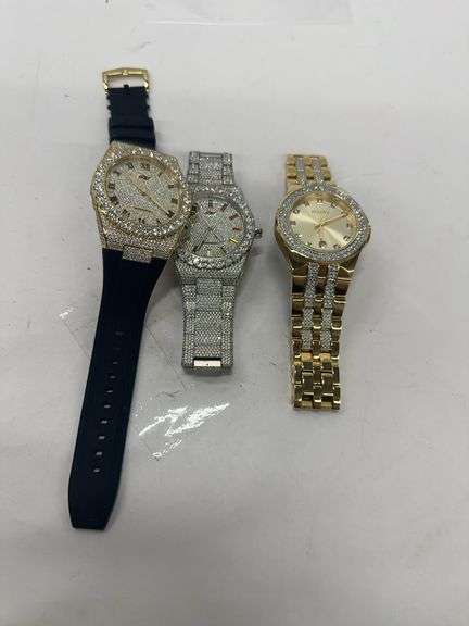 (3) (1) Bulova 98B174 Watch, & (2) GLD Alpha Era Watches