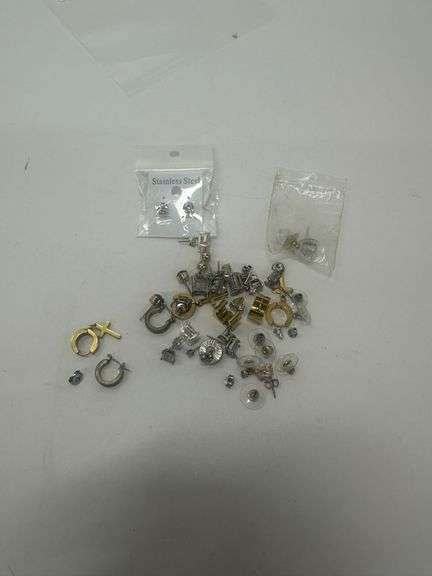 Assorted Earrings (Studs, Hoops, & Dangle)